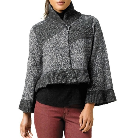 Prana Sweaters | Prana Bell Sleeve Patchwork Sweater Cardigan | Poshmark